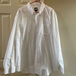 Gap Factory Men's Button-down Long - Sleeve Dress Shirt New with Tags Size XXL